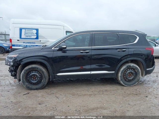 2021 Hyundai Santa Fe Luxury Hybrid Awd მანქანა იყიდება აუქციონზე, vin: KM8S5DA18MU013498, აუქციონის ნომერი: 12591491