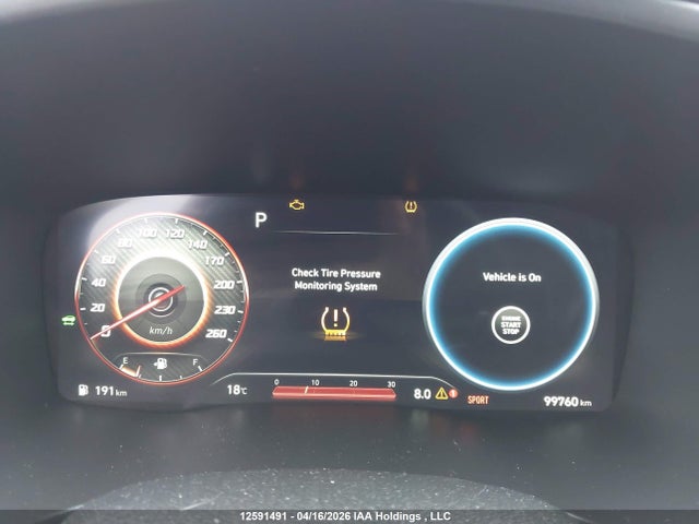 2021 Hyundai Santa Fe Luxury Hybrid Awd მანქანა იყიდება აუქციონზე, vin: KM8S5DA18MU013498, აუქციონის ნომერი: 12591491