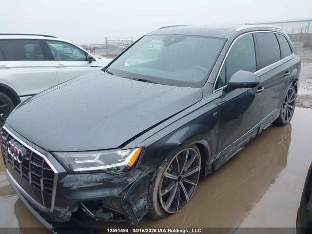 12591498 :رقم المزاد ، WA1MXBF7XND001471 vin ، 2022 Audi Q7 55 Progressiv مزاد بيع