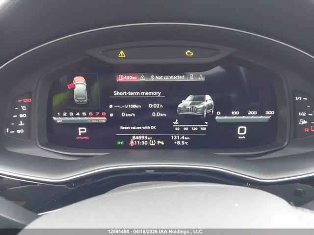 12591498 :رقم المزاد ، WA1MXBF7XND001471 vin ، 2022 Audi Q7 55 Progressiv مزاد بيع