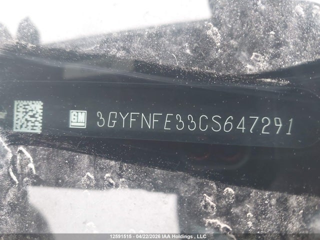 Aukcja sprzedaży 2012 Cadillac Srx Premium Collection, vin: 3GYFNFE33CS647291, numer aukcji: 12591515