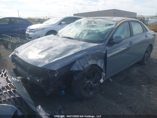 12591526 :رقم المزاد ، KMHLM4AG0PU404189 vin ، 2023 Hyundai Elantra Preferred Ivt مزاد بيع