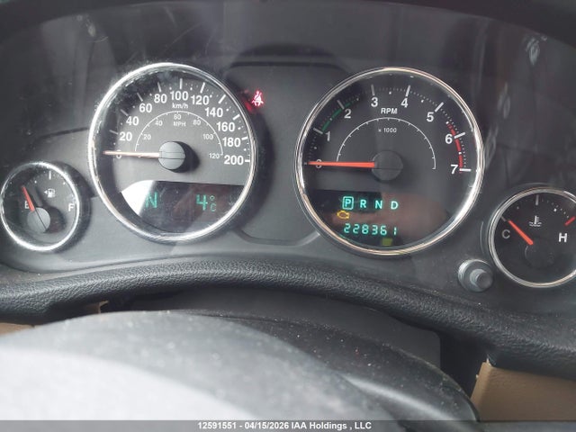Продажа на аукционе авто 2011 Jeep Wrangler Unlimited Sahara, vin: 1J4BA5H19BL576326, номер лота: 12591551