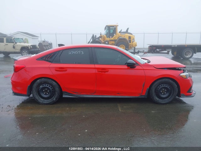 2023 Honda Civic Si Si მანქანა იყიდება აუქციონზე, vin: 2HGFE1E59PH080041, აუქციონის ნომერი: 12591553