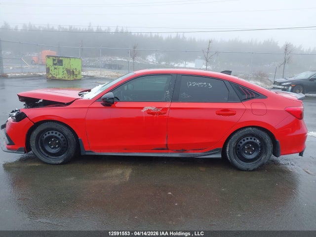2023 Honda Civic Si Si მანქანა იყიდება აუქციონზე, vin: 2HGFE1E59PH080041, აუქციონის ნომერი: 12591553