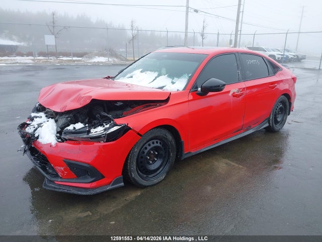 2023 Honda Civic Si Si მანქანა იყიდება აუქციონზე, vin: 2HGFE1E59PH080041, აუქციონის ნომერი: 12591553