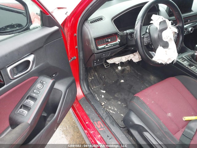 2023 Honda Civic Si Si მანქანა იყიდება აუქციონზე, vin: 2HGFE1E59PH080041, აუქციონის ნომერი: 12591553