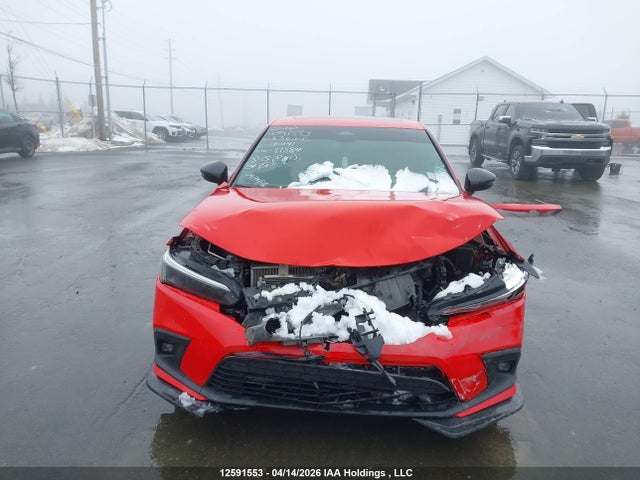 2023 Honda Civic Si Si მანქანა იყიდება აუქციონზე, vin: 2HGFE1E59PH080041, აუქციონის ნომერი: 12591553