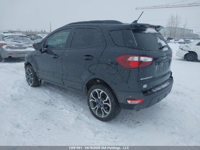 12591561 :رقم المزاد ، MAJ6S3JL9KC310802 vin ، 2019 Ford Ecosport Ses مزاد بيع