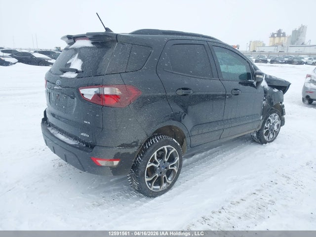 12591561 :رقم المزاد ، MAJ6S3JL9KC310802 vin ، 2019 Ford Ecosport Ses مزاد بيع