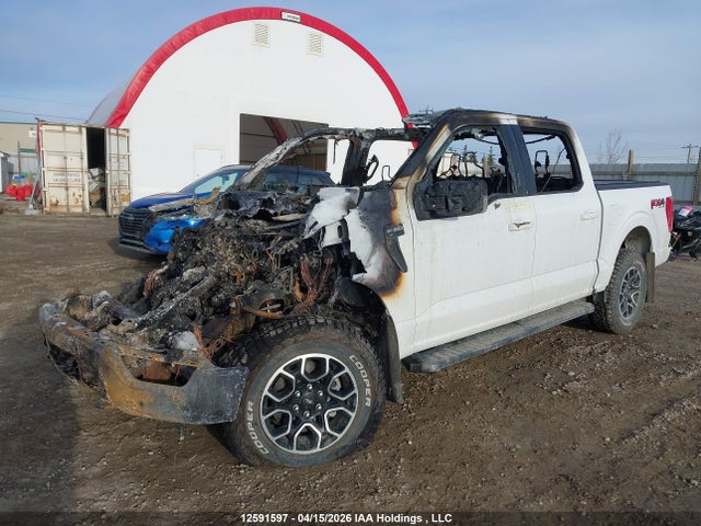 12591597 :رقم المزاد ، 1FTFW1E88NKD12835 vin ، 2022 Ford F150 Supercrew مزاد بيع