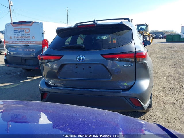 2023 Toyota Highlander Hybrid Hybrid მანქანა იყიდება აუქციონზე, vin: 5TDBBRCH0PS577210, აუქციონის ნომერი: 12591606