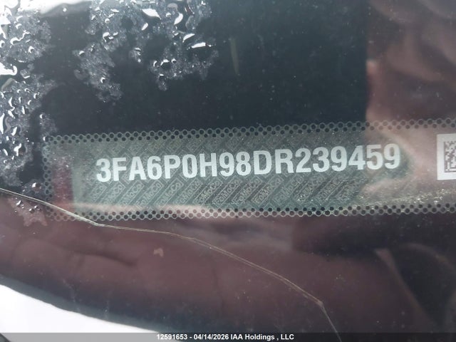Продажа на аукционе авто 2013 Ford Fusion Se, vin: 3FA6P0H98DR239459, номер лота: 12591653