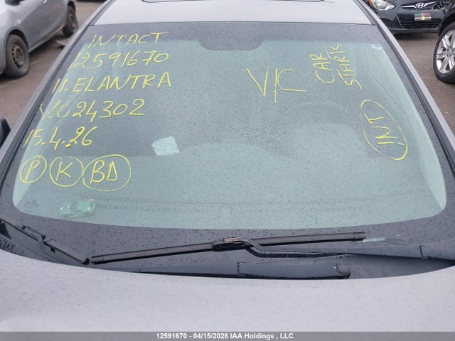 2011 Hyundai Elantra მანქანა იყიდება აუქციონზე, vin: 5NPDH4AE0BH024302, აუქციონის ნომერი: 12591670