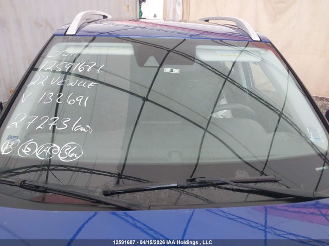 12591687 :رقم المزاد ، KMHRC8A37NU132691 vin ، 2022 Hyundai Venue Sel/limited مزاد بيع
