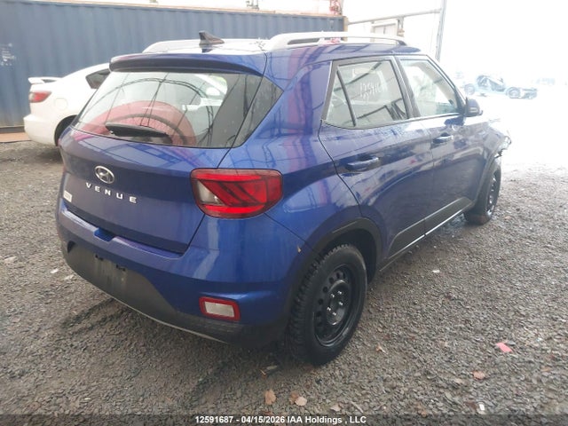 12591687 :رقم المزاد ، KMHRC8A37NU132691 vin ، 2022 Hyundai Venue Sel/limited مزاد بيع