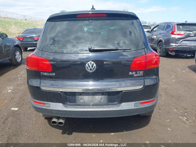 12591695 :رقم المزاد ، WVGMV7AX2HK037456 vin ، 2017 Volkswagen Tiguan Comfortline مزاد بيع