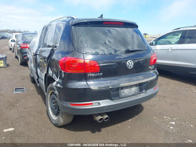 12591695 :رقم المزاد ، WVGMV7AX2HK037456 vin ، 2017 Volkswagen Tiguan Comfortline مزاد بيع