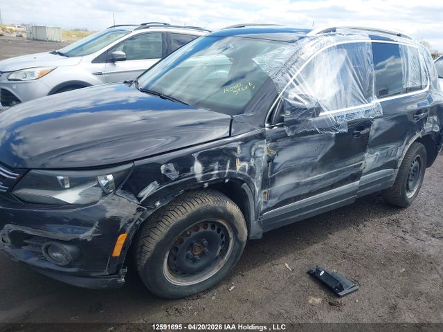 12591695 :رقم المزاد ، WVGMV7AX2HK037456 vin ، 2017 Volkswagen Tiguan Comfortline مزاد بيع