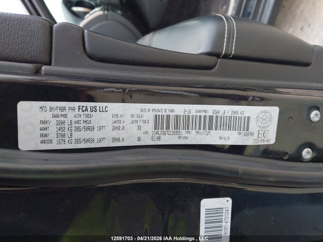 1C4RJFBG7GC359551 Jeep Grand Cherokee Limited