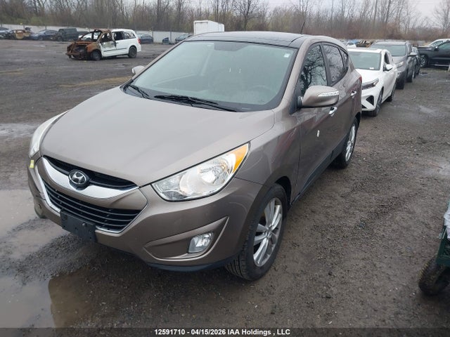 12591710 :رقم المزاد ، KM8JUCAC7AU025261 vin ، 2010 Hyundai Tucson Gls/limited مزاد بيع