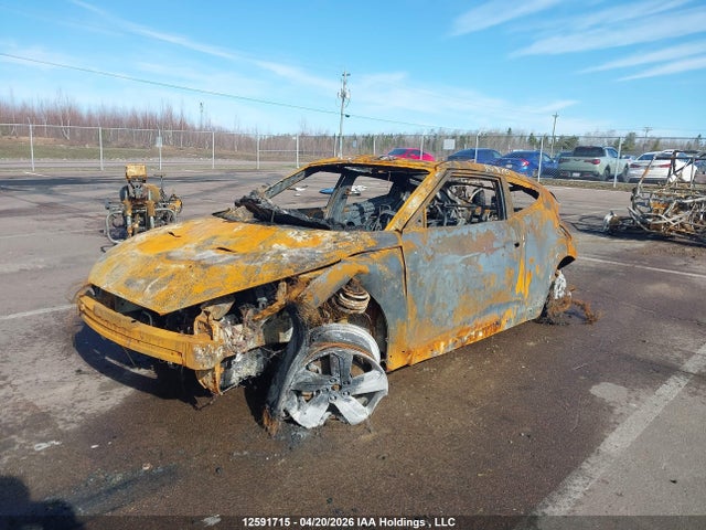 2014 Hyundai Veloster Turbo მანქანა იყიდება აუქციონზე, vin: KMHTC6AE1EU185673, აუქციონის ნომერი: 12591715