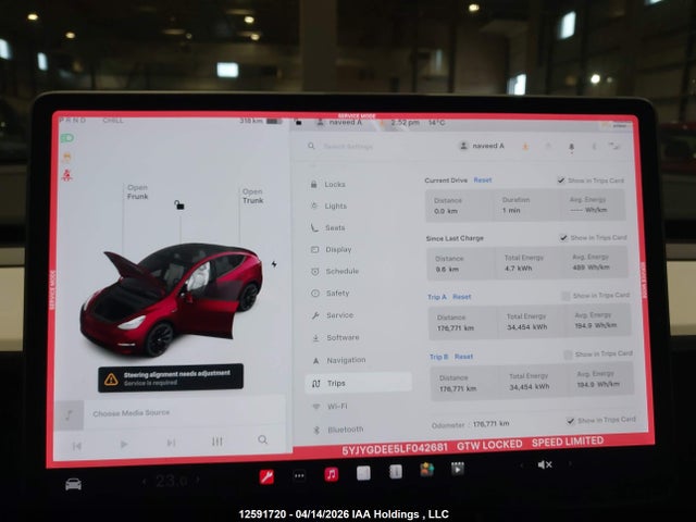5YJYGDEE5LF042681 Tesla Model Y Long Range