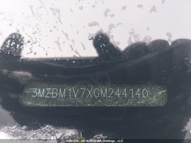 Продажа на аукционе авто 2016 Mazda Mazda3 Gs, vin: 3MZBM1V7XGM244140, номер лота: 12591723
