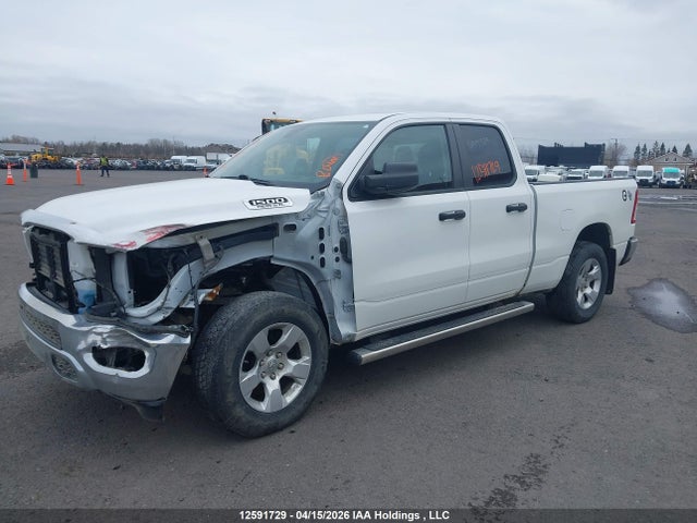 12591729 :رقم المزاد ، 1C6SRFCT5KN750207 vin ، 2019 Ram 1500 Tradesman مزاد بيع