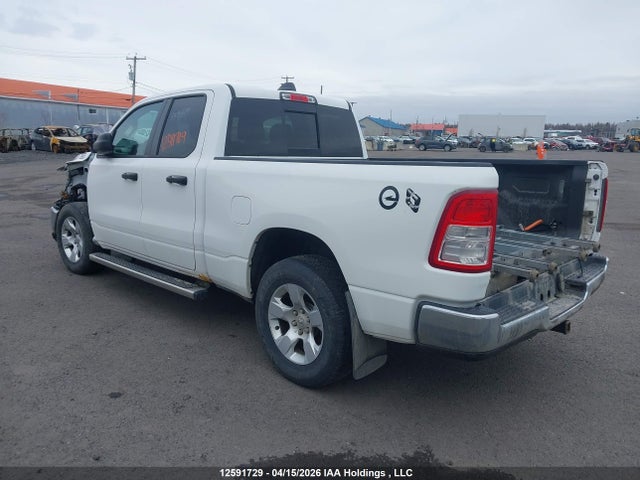 12591729 :رقم المزاد ، 1C6SRFCT5KN750207 vin ، 2019 Ram 1500 Tradesman مزاد بيع