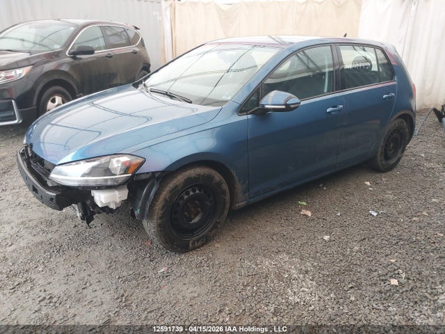 12591739 :رقم المزاد ، 3VWW57AU0MM002093 vin ، 2021 Volkswagen Golf مزاد بيع