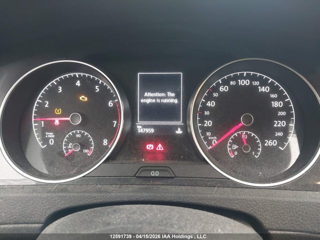 12591739 :رقم المزاد ، 3VWW57AU0MM002093 vin ، 2021 Volkswagen Golf مزاد بيع