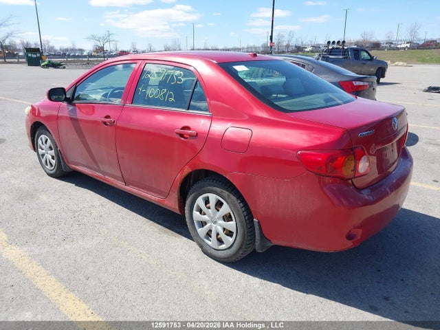 2009 Toyota Corolla Ce მანქანა იყიდება აუქციონზე, vin: 2T1BU40E79C100812, აუქციონის ნომერი: 12591753