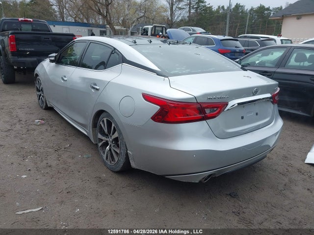 Продажа на аукционе авто 2016 Nissan Maxima Platinum/sl/sr/sv, vin: 1N4AA6AP4GC445050, номер лота: 12591786