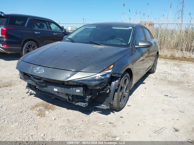 12591787 :رقم المزاد ، KMHLM4AG0PU607891 vin ، 2023 Hyundai Elantra Preferred Ivt With Tech Package مزاد بيع
