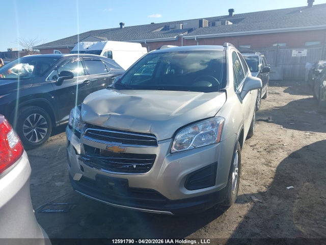 Продаж на аукціоні авто 2016 Chevrolet Trax Lt, vin: 3GNCJPSB2GL255108, номер лоту: 12591790