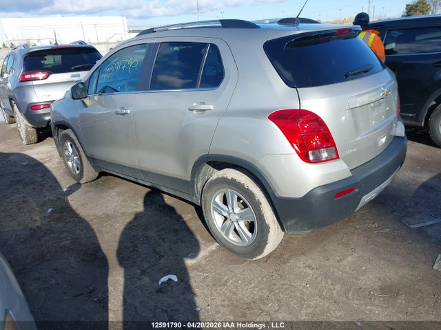 Продаж на аукціоні авто 2016 Chevrolet Trax Lt, vin: 3GNCJPSB2GL255108, номер лоту: 12591790