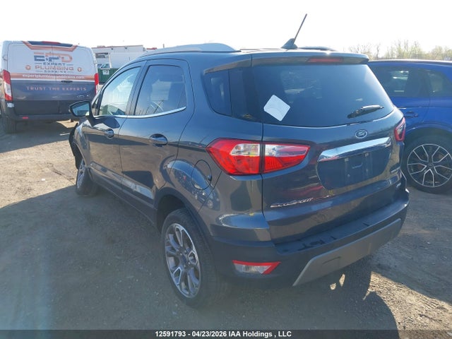 Auction sale of the 2020 Ford Ecosport Titanium, vin: MAJ6S3KL5LC342940, lot number: 12591793