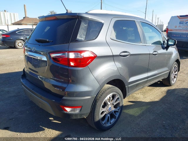 Auction sale of the 2020 Ford Ecosport Titanium, vin: MAJ6S3KL5LC342940, lot number: 12591793