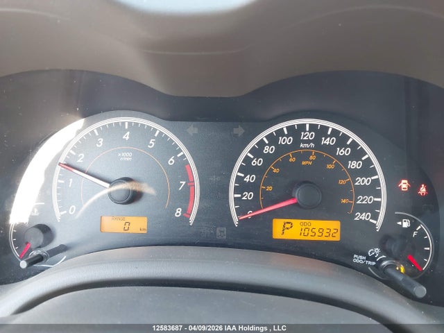 2010 Toyota Corolla Le მანქანა იყიდება აუქციონზე, vin: 2T1BU4EE6AC224745, აუქციონის ნომერი: 12583687