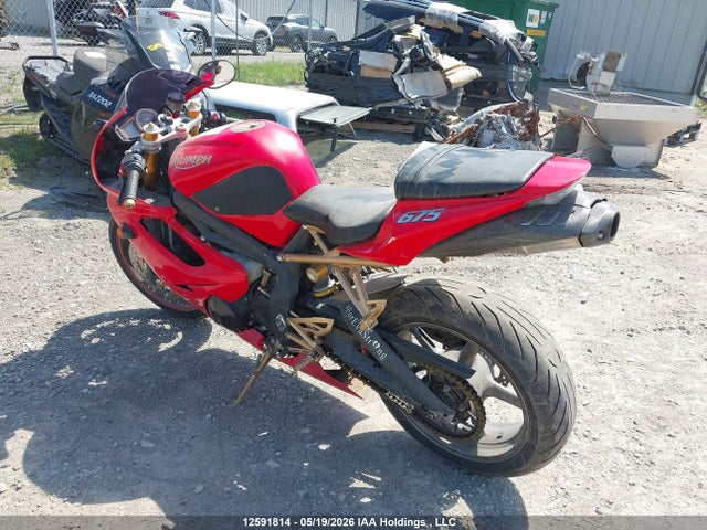 Продажа на аукционе авто 2008 Triumph Motorcycle Daytona 675, vin: SMTD00NSX8J336998, номер лота: 12591814