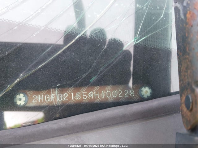 Продаж на аукціоні авто 2009 Honda Civic Cpe, vin: 2HGFG21559H100228, номер лоту: 12591821
