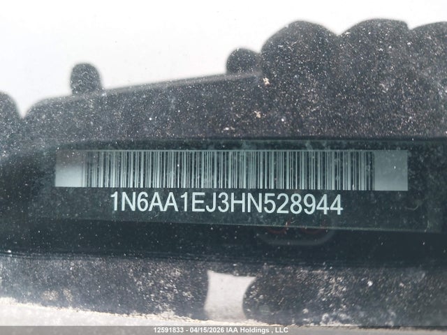 1N6AA1EJ3HN528944 Nissan Titan Platinum Reserve/pro-4x/s/sl/sv
