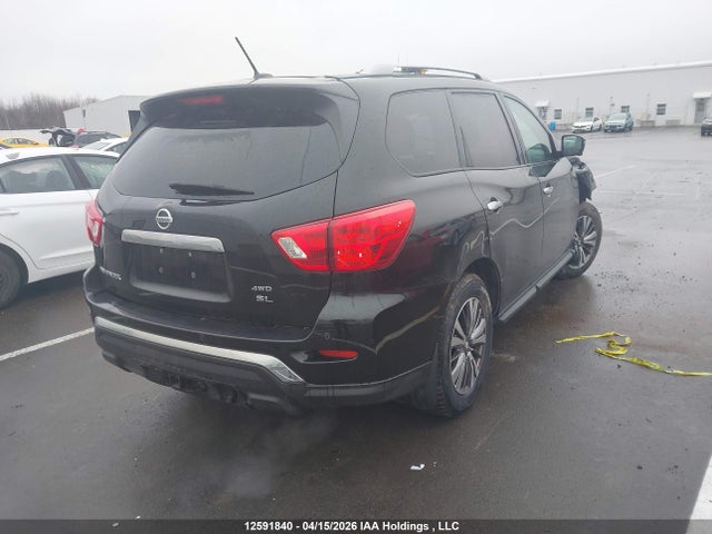 Продажа на аукционе авто 2018 Nissan Pathfinder S/sv/sl/platinum, vin: 5N1DR2MM9JC667760, номер лота: 12591840