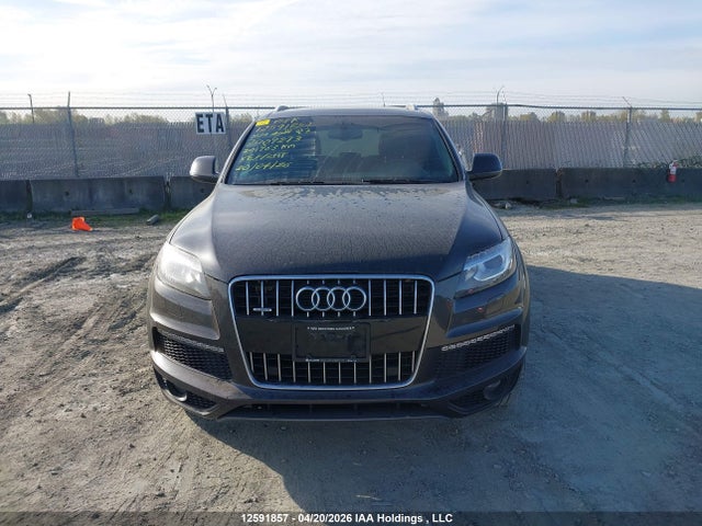 12591857 :رقم المزاد ، WA1WGCFE8DD009273 vin ، 2013 Audi Q7 Prestige مزاد بيع