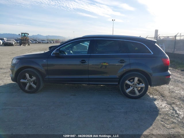 12591857 :رقم المزاد ، WA1WGCFE8DD009273 vin ، 2013 Audi Q7 Prestige مزاد بيع