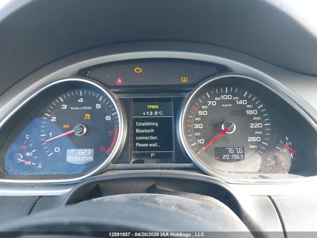 12591857 :رقم المزاد ، WA1WGCFE8DD009273 vin ، 2013 Audi Q7 Prestige مزاد بيع