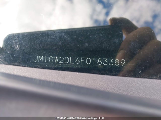 12591905 :رقم المزاد ، JM1CW2DL6F0183389 vin ، 2015 Mazda 5 Grand Touring مزاد بيع