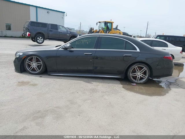 12591935 :رقم المزاد ، W1K6G7GB6NA066209 vin ، 2022 Mercedes-benz S 580 4matic مزاد بيع
