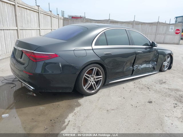 12591935 :رقم المزاد ، W1K6G7GB6NA066209 vin ، 2022 Mercedes-benz S 580 4matic مزاد بيع